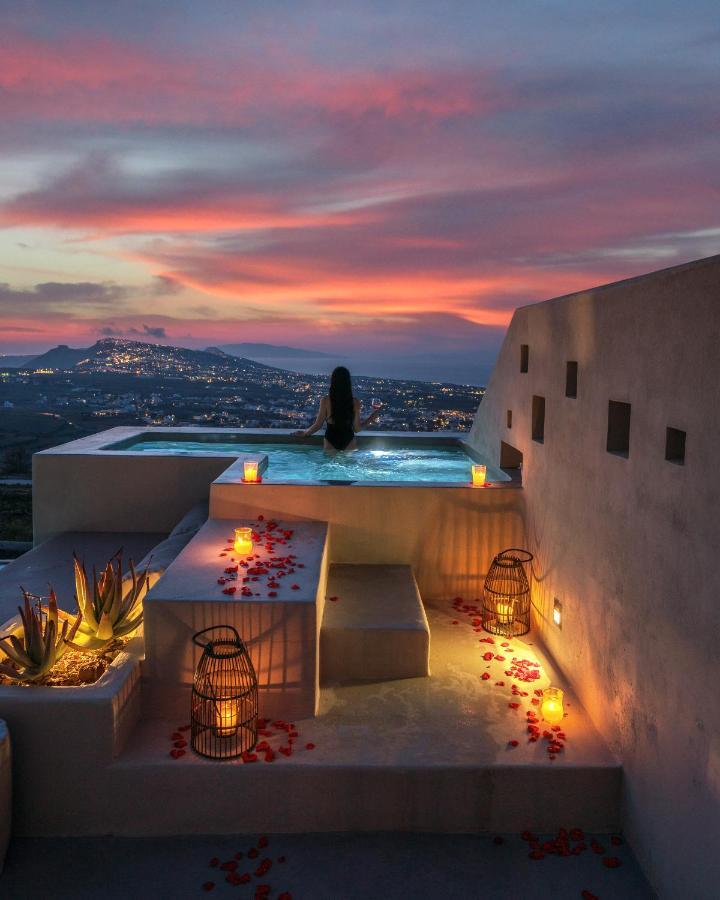 North Santorini - A Luxury Spa Hotel Pýrgos Zewnętrze zdjęcie